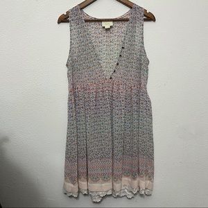 Anthropologie Multicolor Floral Dress